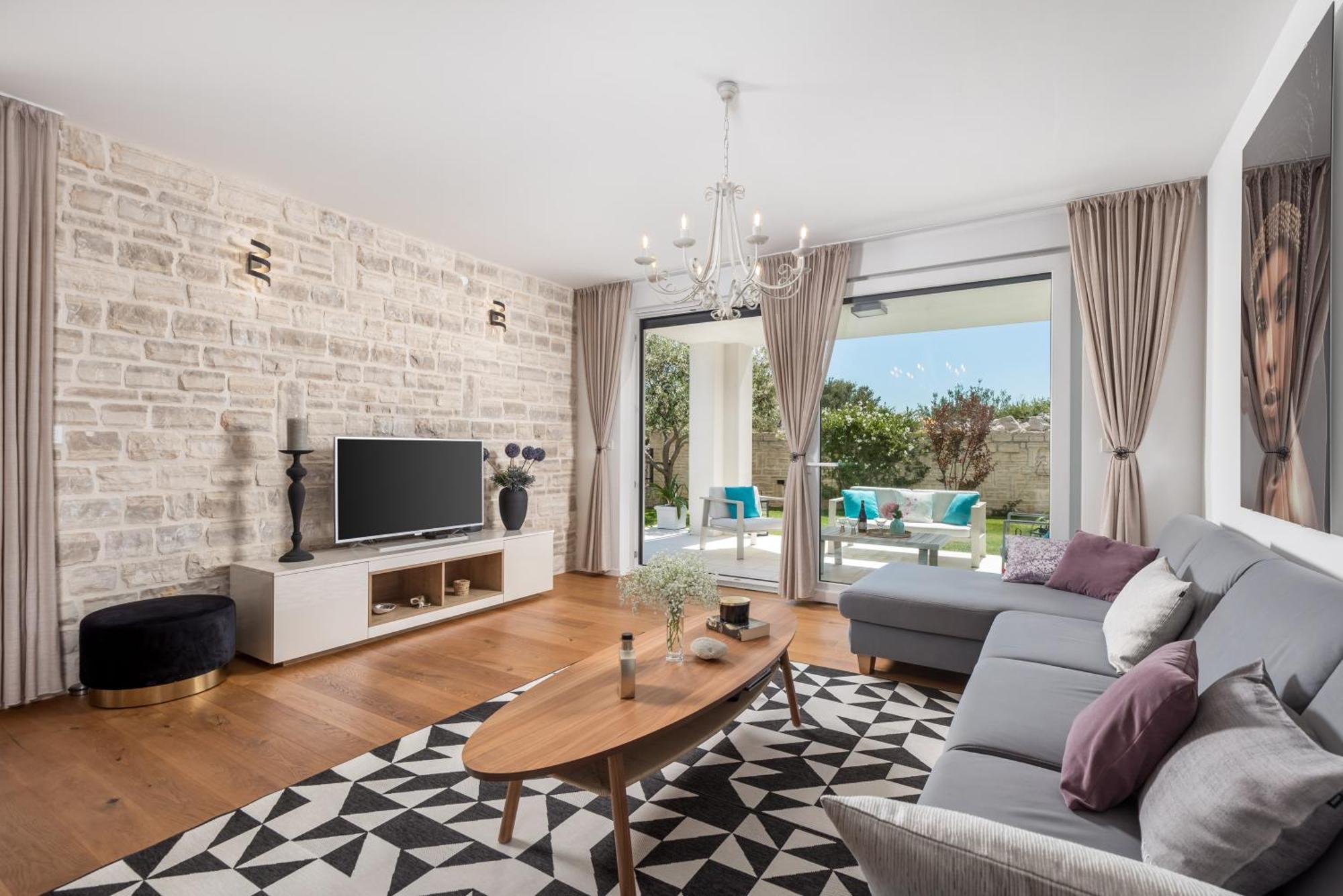 Luxury Apartment Hyperion With Private Pool And Garden Murter Exterior foto