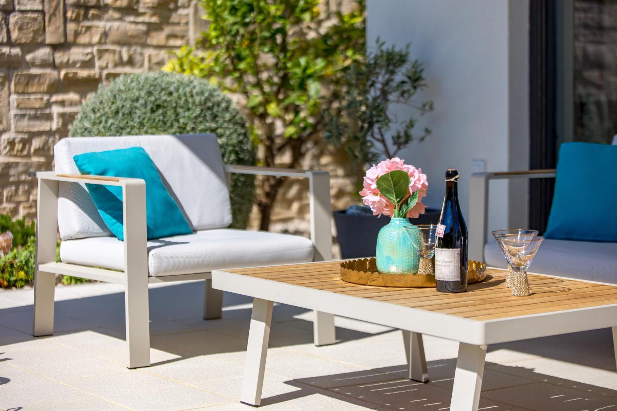 Luxury Apartment Hyperion With Private Pool And Garden Murter Exterior foto